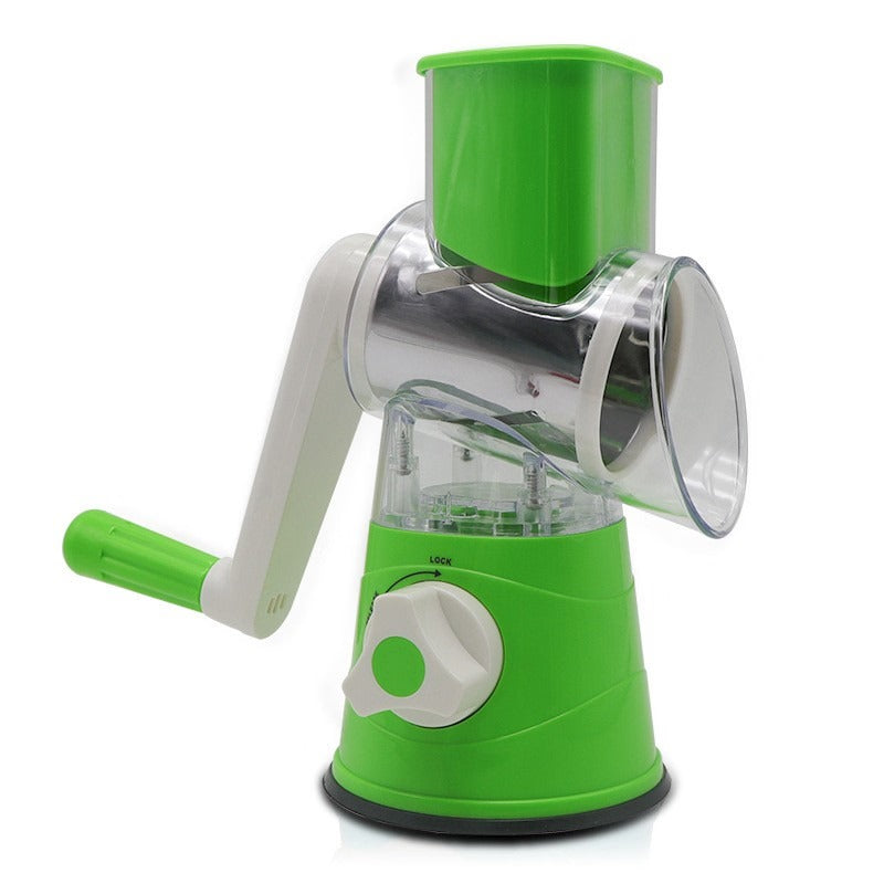 Efficient Vegetable Slicer and Cutter – Versatile Drum Grater for Quick Meal Prep, Easy to Use and Clean 6
