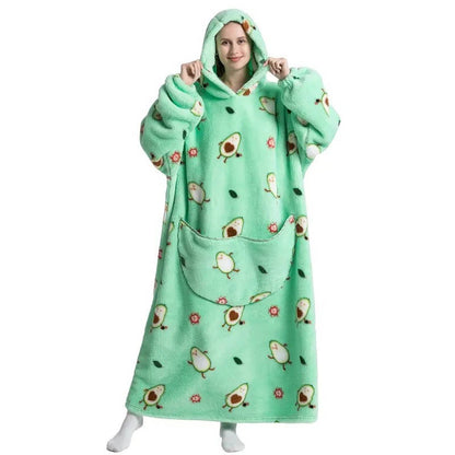 Cozy Adult Blanket Sweatshirt