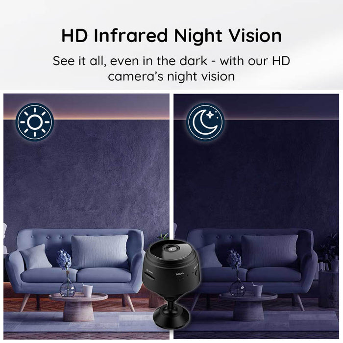 Compact Wireless HD 1080P Security Camera