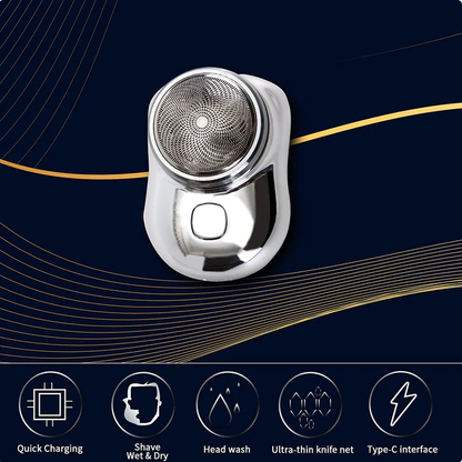 Compact Travel Electric Shaver