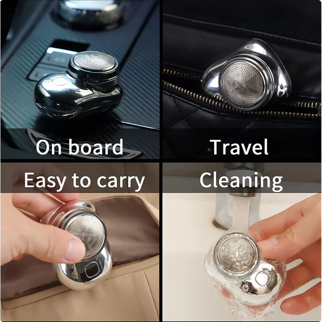Compact Travel Electric Shaver