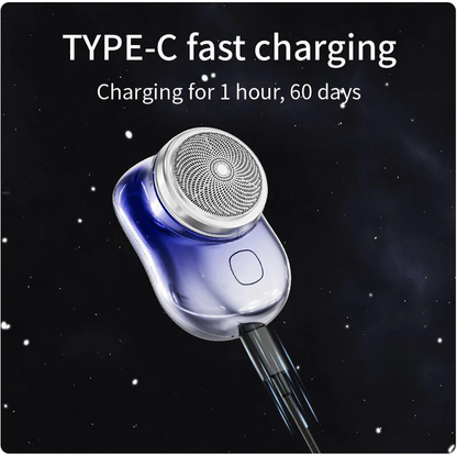 Compact Travel Electric Shaver
