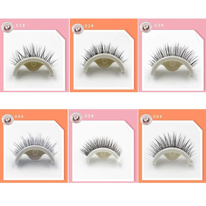 Easy Apply Reusable False Lashes Natural Everyday Look