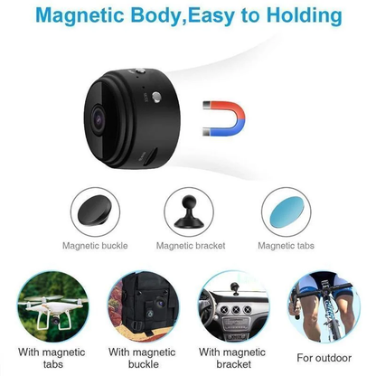 Compact Wireless HD Mini Security Camera
