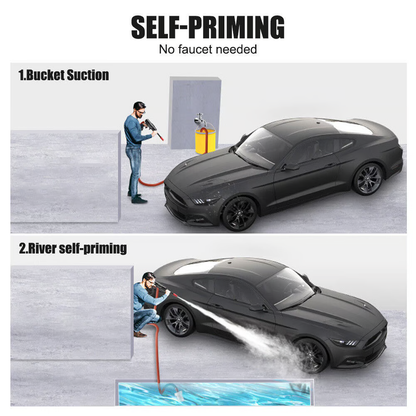 Wireless Rechargeable Power Water Blaster Gun Kit