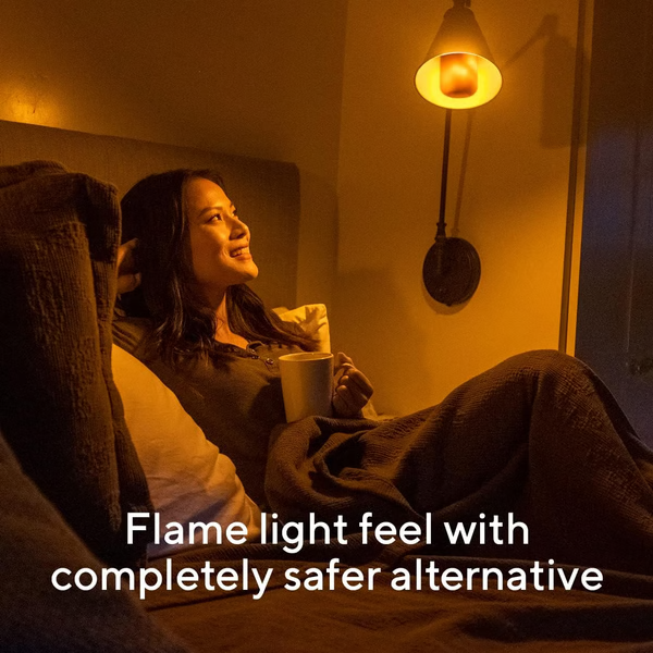 Warm Flicker LED Light Bulb
