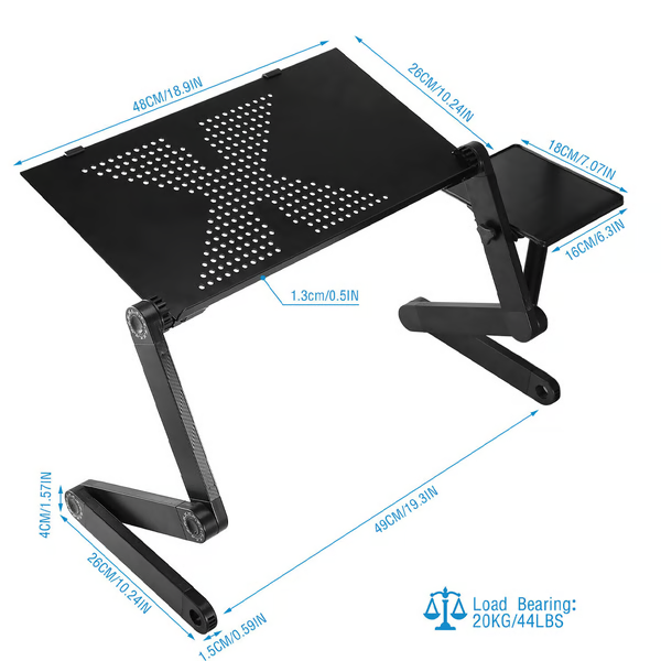 Portable Adjustable Laptop Desk Stand