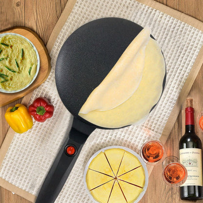 Non-Stick Electric Crêpe Maker - Fast and Easy Use
