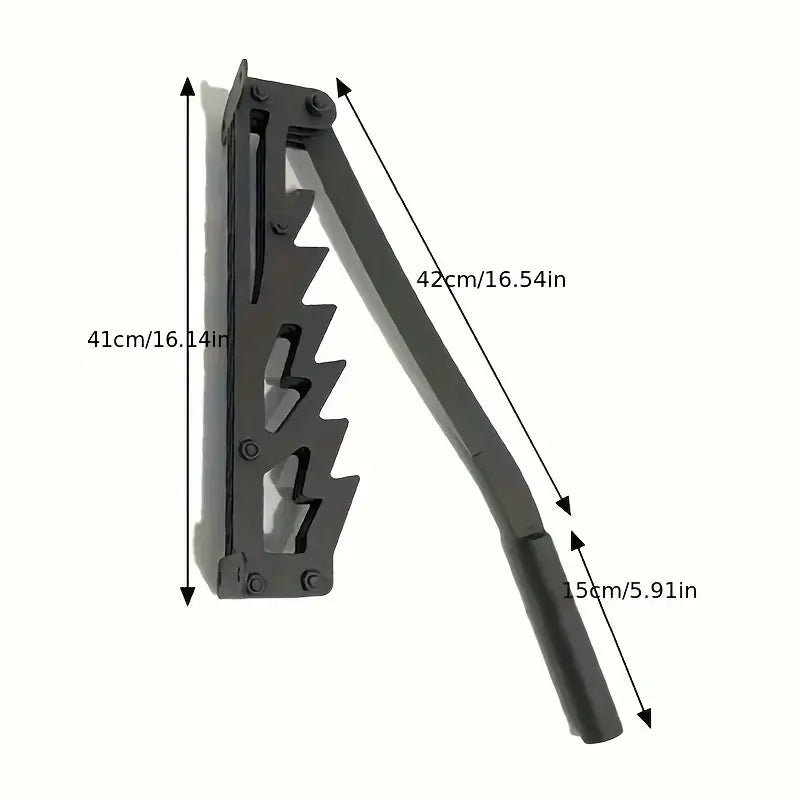Easy Log Splitter Tool - Wall Mount Firewood Kindling Cutter