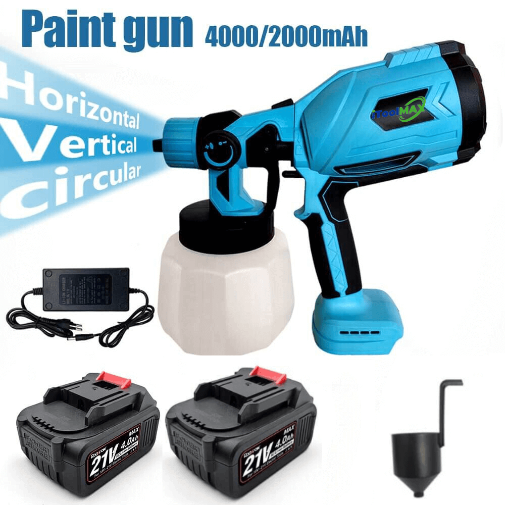 Powerful Cordless Spray Paint Gun for Decks and Fences