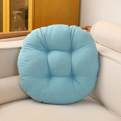 Plush Japanese Floor Cushion with Thick Foam Padding
