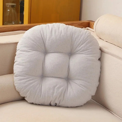 Plush Japanese Floor Cushion with Thick Foam Padding