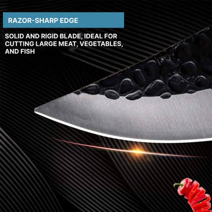 Sharp Asian Chef Cutting Knife