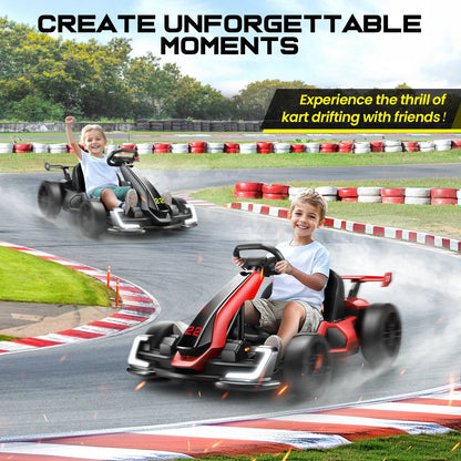 Fun Kids Electric Go Kart Adjustable Speed