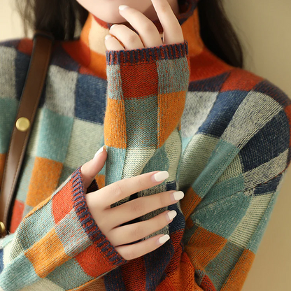 Soft Premium Cashmere Crew Neck Sweater for Women