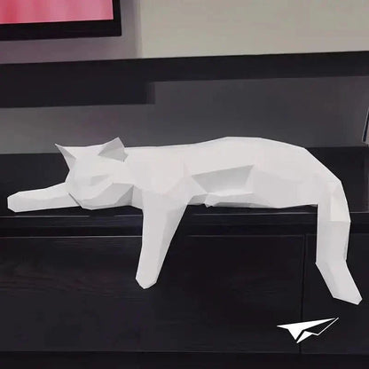 Stylish Cat Statue for Home Decoration