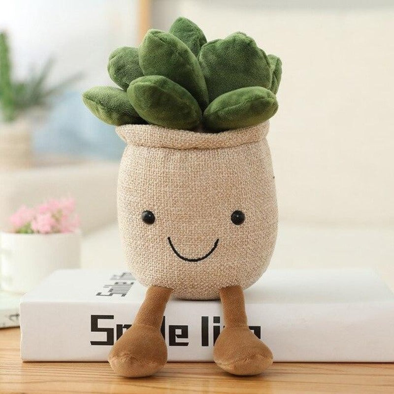 Soft Buddy Moonstone Floral Planter Toy - Halri