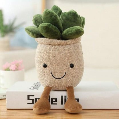 Soft Buddy Moonstone Floral Planter Toy - Halri