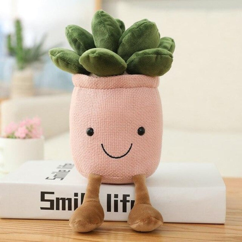 Soft Buddy Moonstone Floral Planter Toy