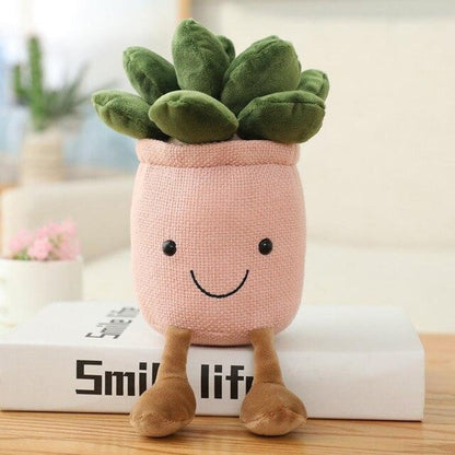 Soft Buddy Moonstone Floral Planter Toy