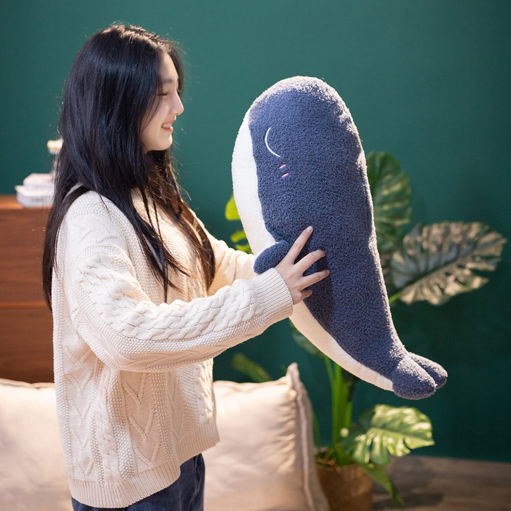 Cute Soft Blue Whale Stuffed Toy - Halri