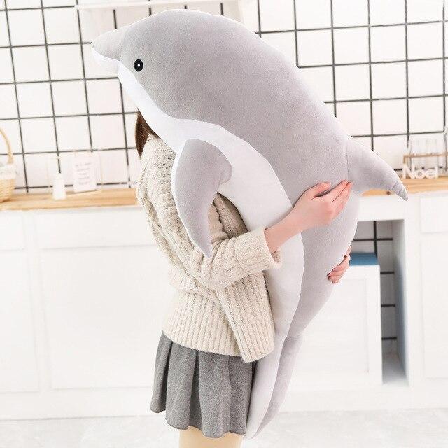 Colorful Dolphin Aqua Pink Figurine