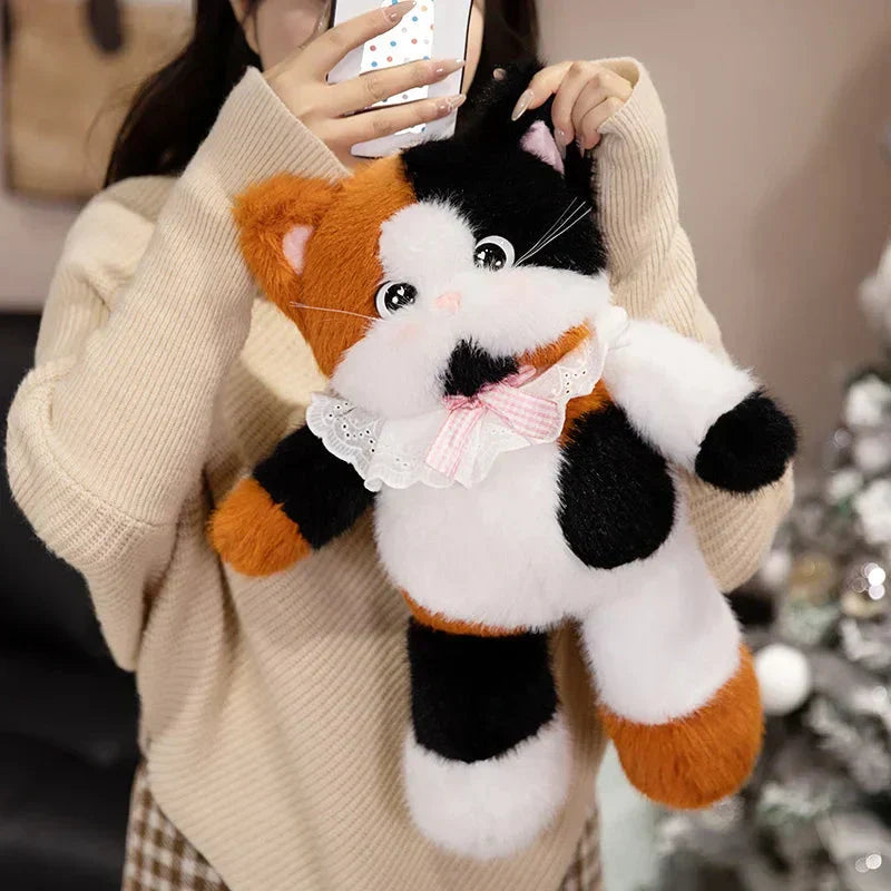 Cute Calico Kitten Soft Plush Toy - Halri