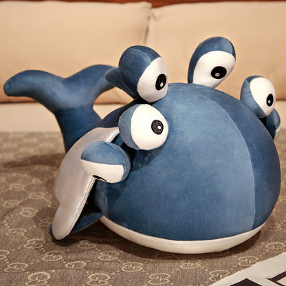 Cute Blue Flying Whale Soft Plush Toy - Halri