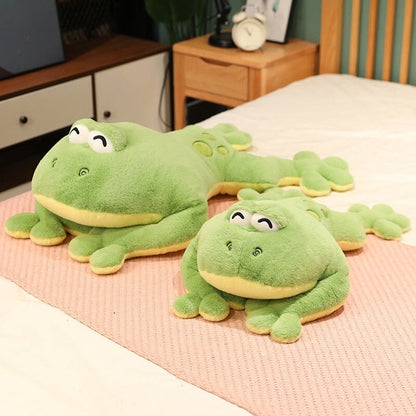 Big Green Frog Stuffed Animal Toy