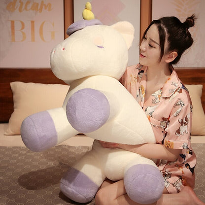 Soft Plush Unicorn Friends Buttercup and Cloudberry - Halri