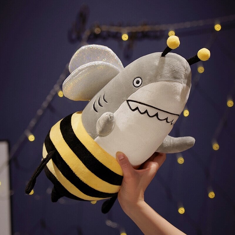 Fun Shark & Bee Stuffed Animal Toy