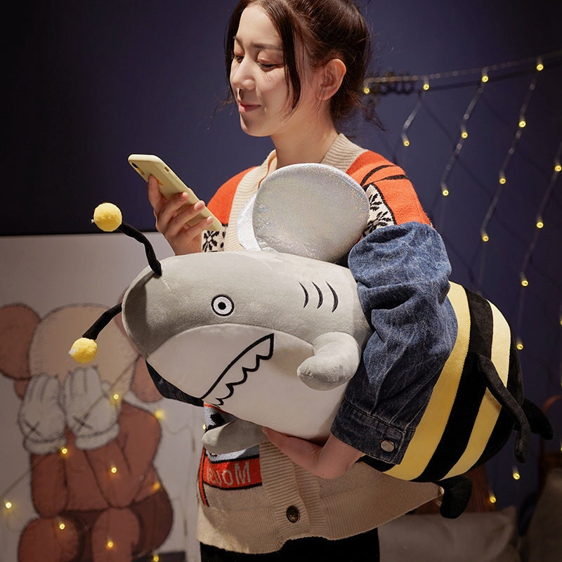 Fun Shark & Bee Stuffed Animal Toy - Halri