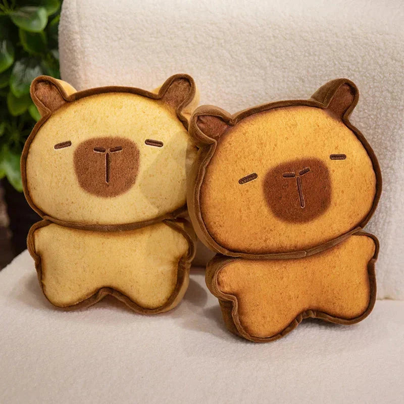 Soft Capybara Toasted Bread Plush Toy - Halri