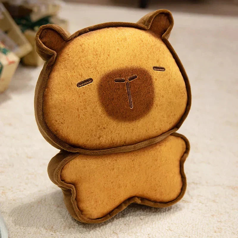 Soft Capybara Toasted Bread Plush Toy