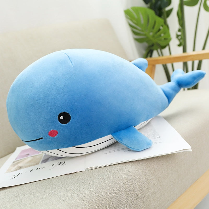 Fun Cute Big Whale Plush Toy