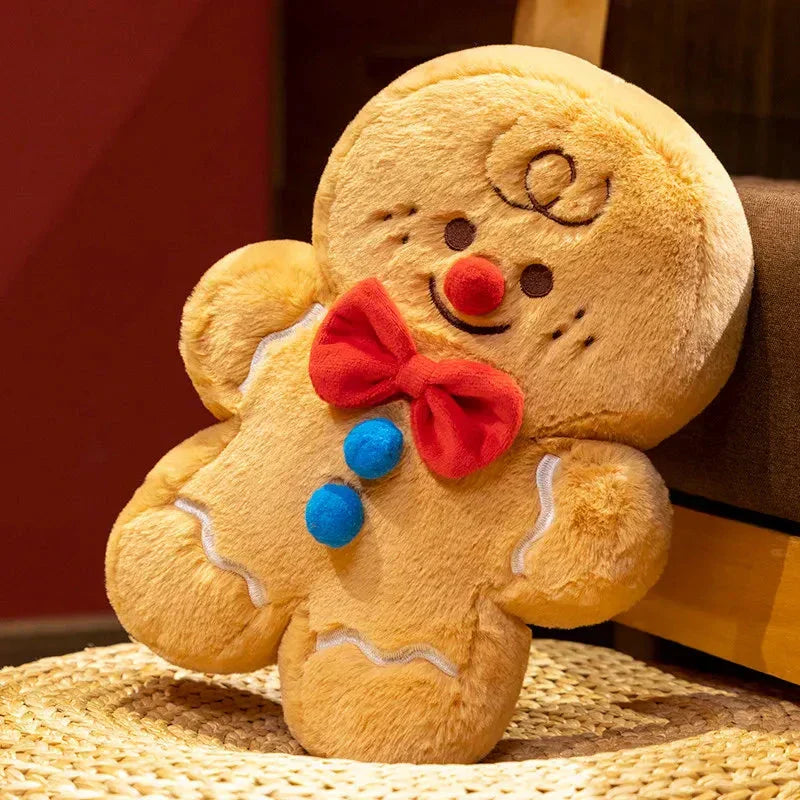 Fun Holiday Gingerbread Plush Toys