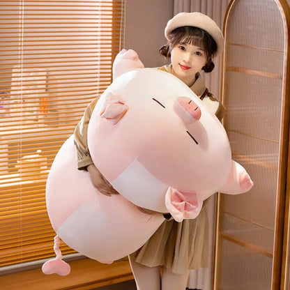 Soft Pink Cute Pig Plush Toy