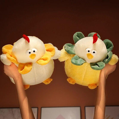 Cuddly Soft Round Chicken Toy - Halri