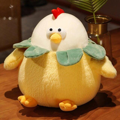 Cuddly Soft Round Chicken Toy