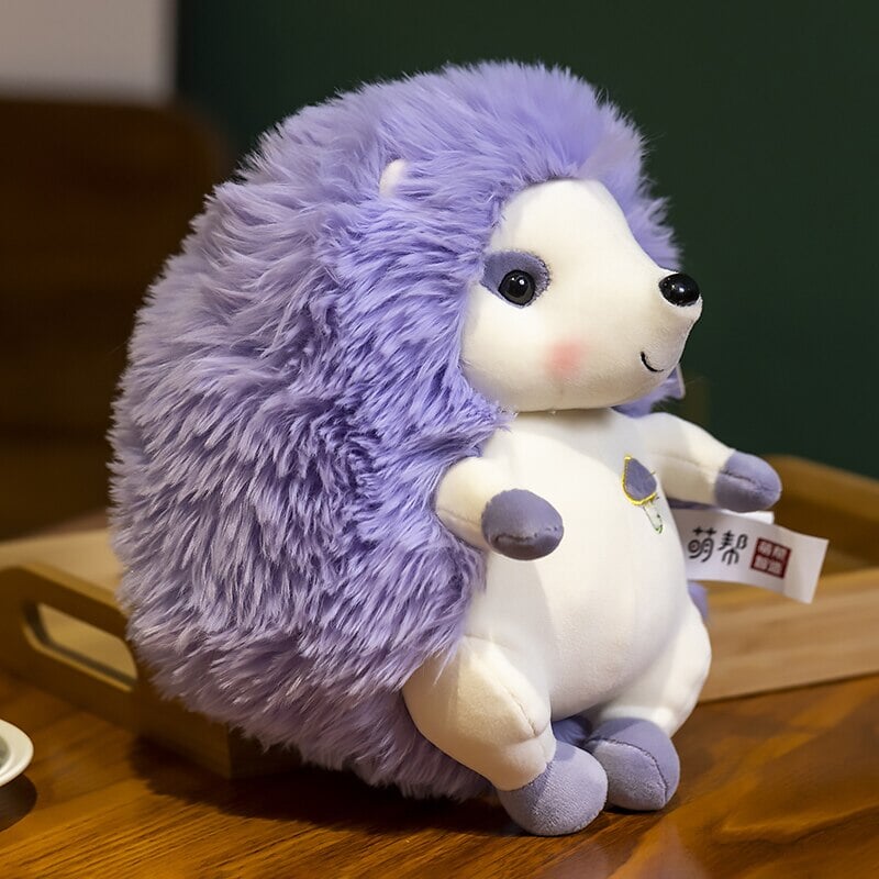Vibrant Hedgehog Family Soft Toys