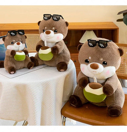 Cute Coconut Otter Soft Toy - Halri