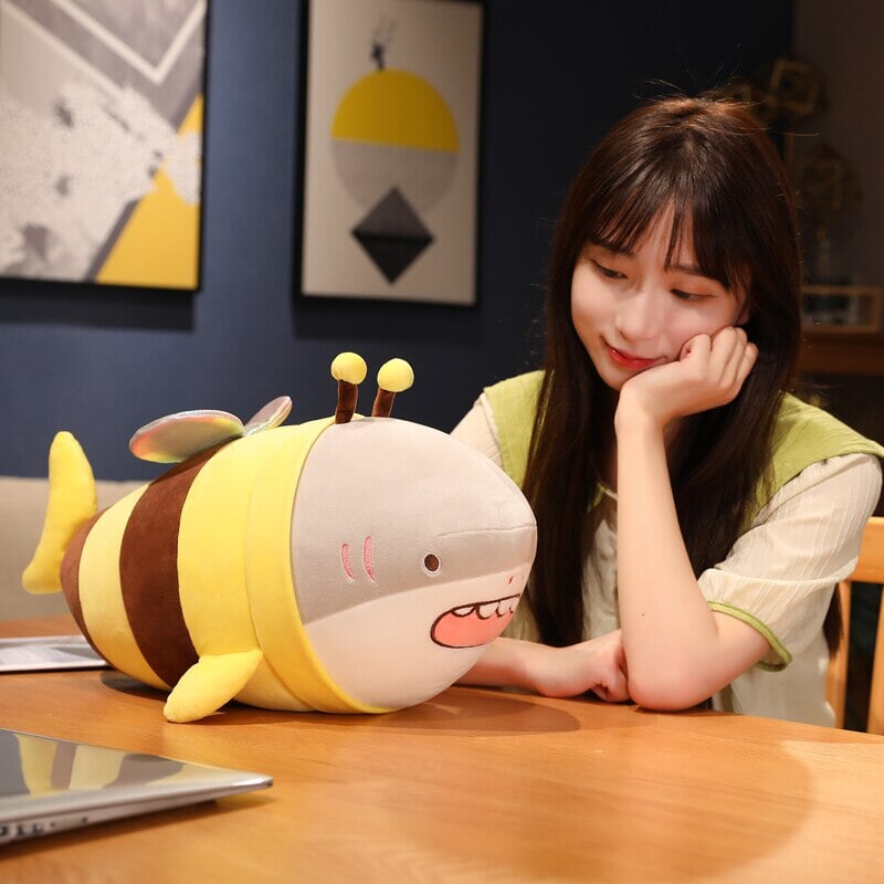 Adorable Shark Bee Stuffed Animal Toy - Halri