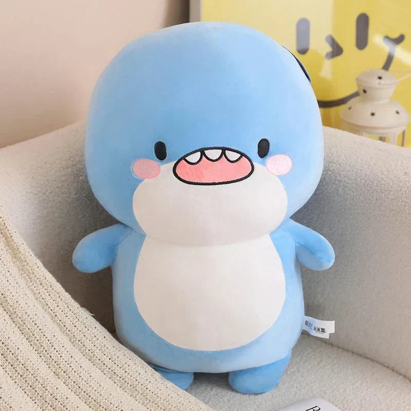 Cute Blue Funny Shark Stuffed Toy
