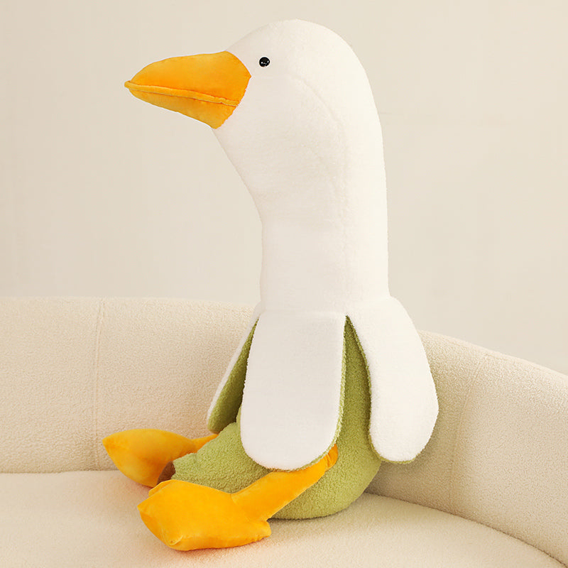 Cuddly Yellow Quacking Duck Toy