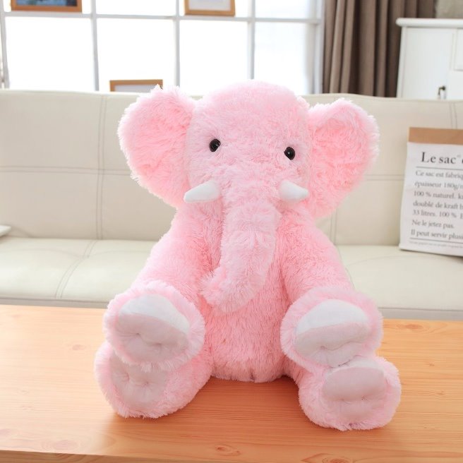Cute Elephant Plush Set