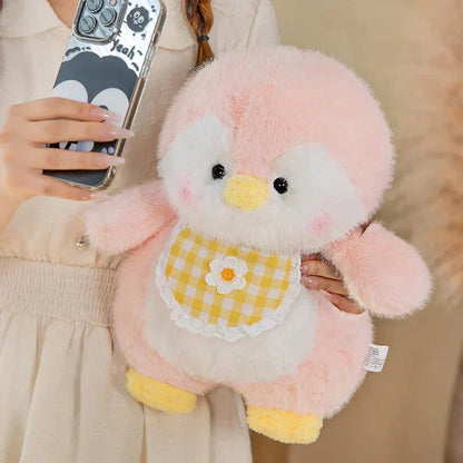Cuddly Penguin Friends Soft Plush Toys with Bib - Halri