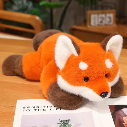 Cuddly Red Panda and Fox Stuffed Animals
