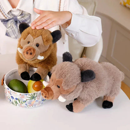 Cuddly Wild Pig Plush Soft Toy - Halri