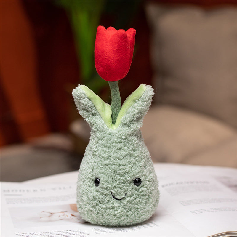 Soft Floral Tulip Plush Toy - Halri