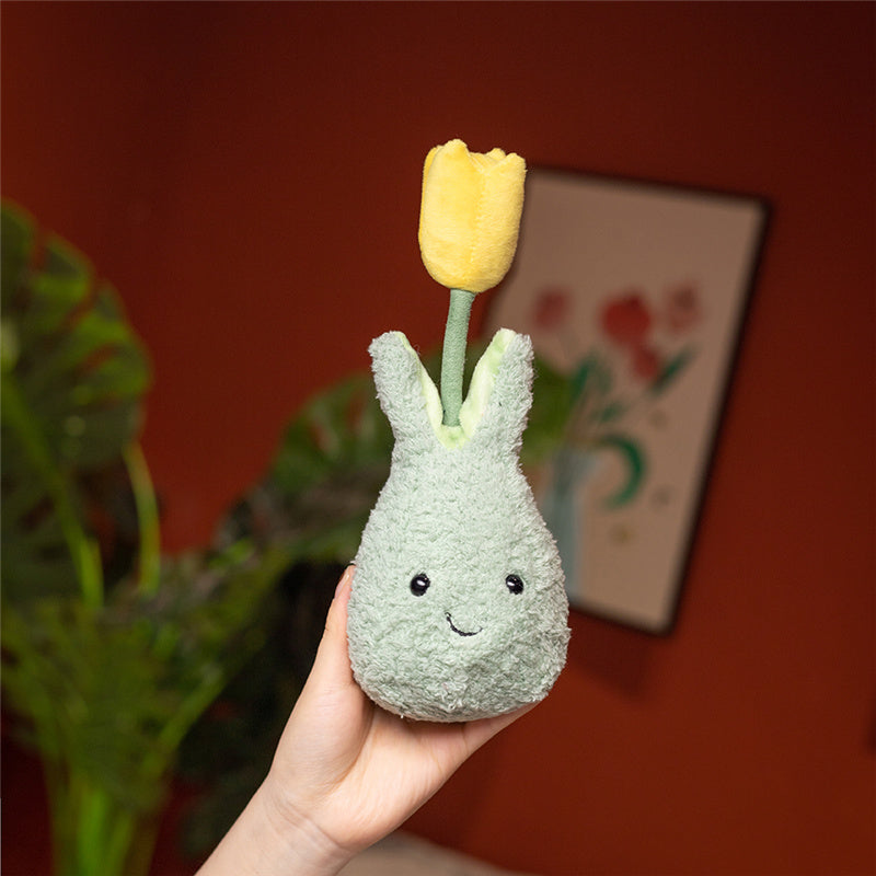 Soft Floral Tulip Plush Toy